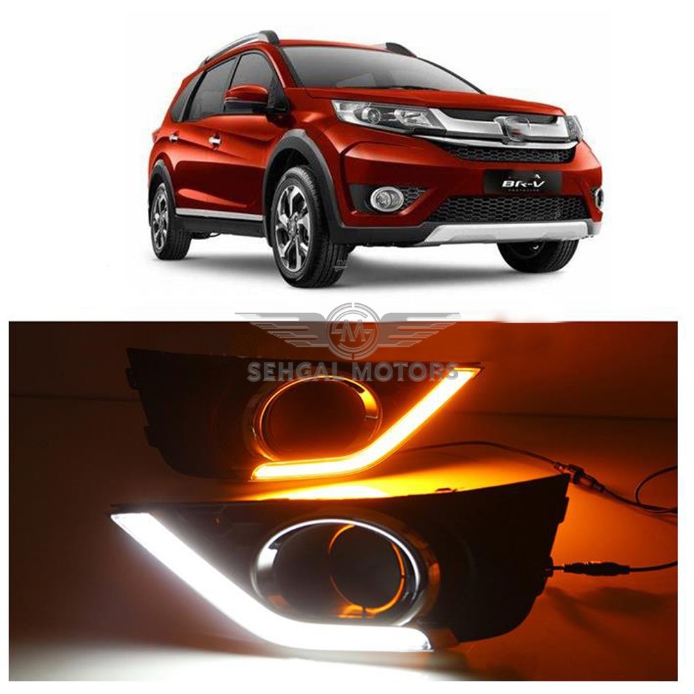 Honda BRV DRL With LED Model 2014-2018