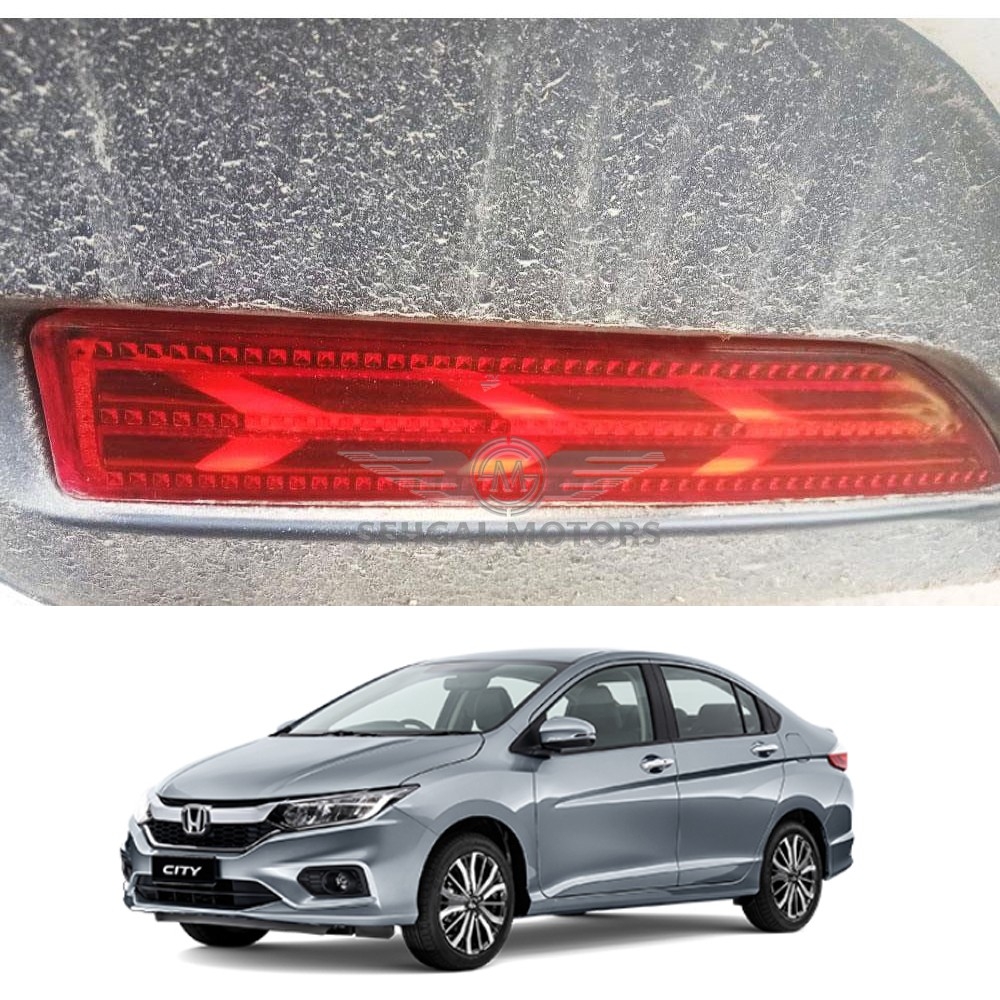 Honda City Back Bumper Light Third Brake Light Arrow Style Model 2009-2021