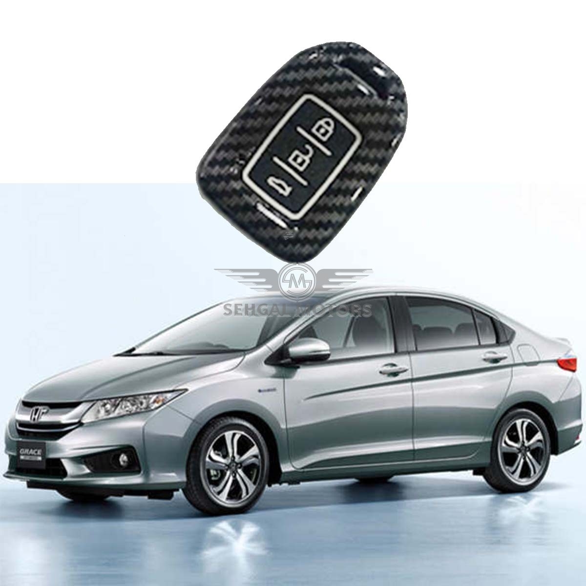 Honda City CarbonFiber Key Cover Model 2020-2021