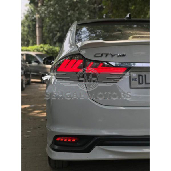 Honda City Grace Back Lights Lava Style Smoke Model 2022-23