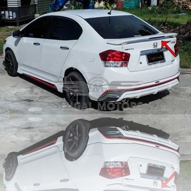 Honda City Trunk Spoiler Slim (un-Painted) - Taiwan Model 2020-2021