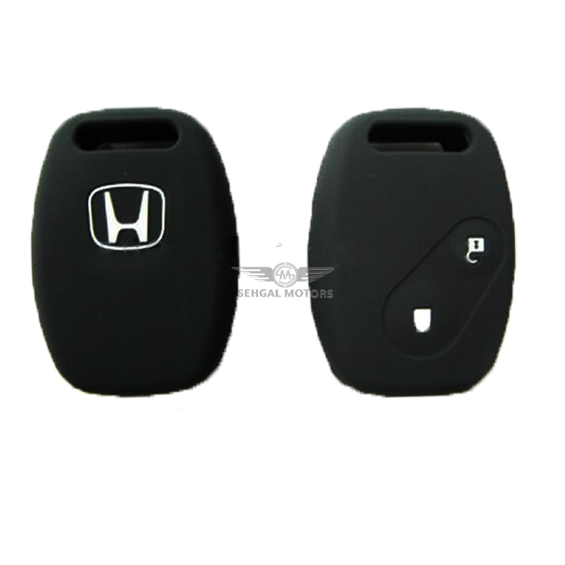 Honda City / Honda Civic Reborn / Honda CL9 PVC Silicone Protection Key Cover (Black)