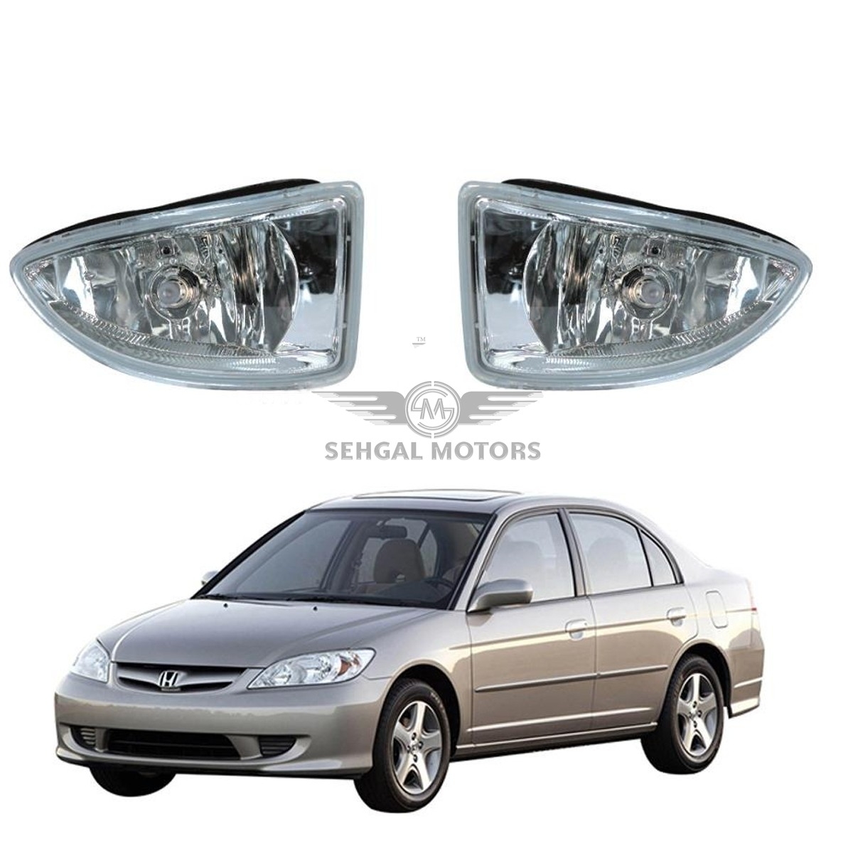 Honda Civic Fog Light CF4 (HD-031) Model 2005-06 DLAA