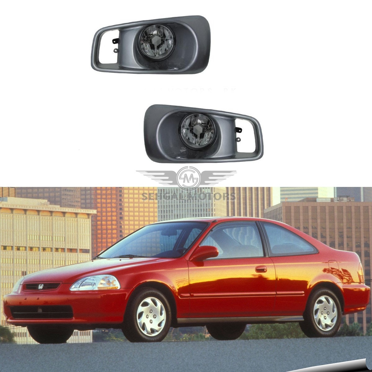 Honda Civic Fog Light (HD-093) Model 1999-2000 DLAA