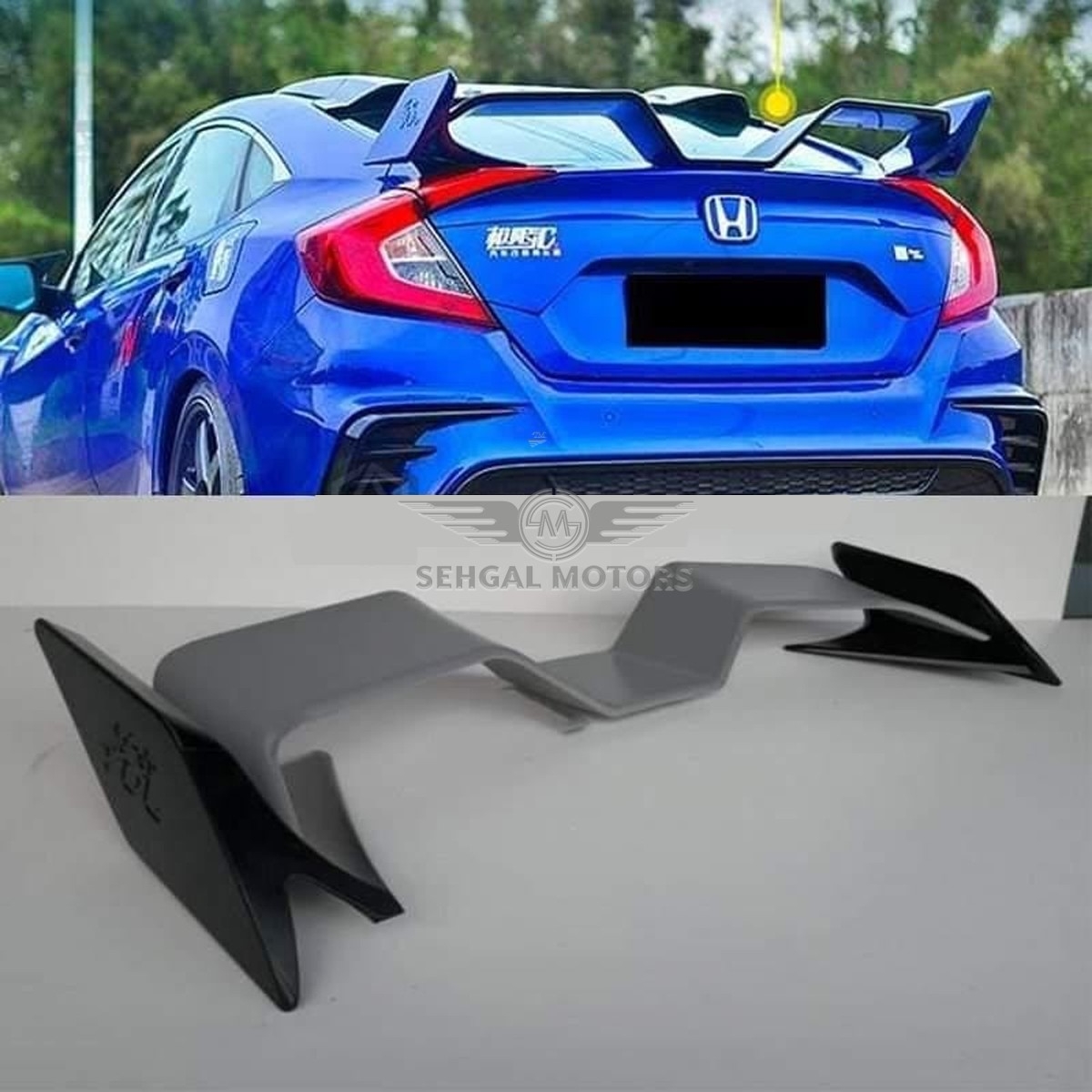 Honda Civic New FC 450 Style spoiler - Model 2016-2021