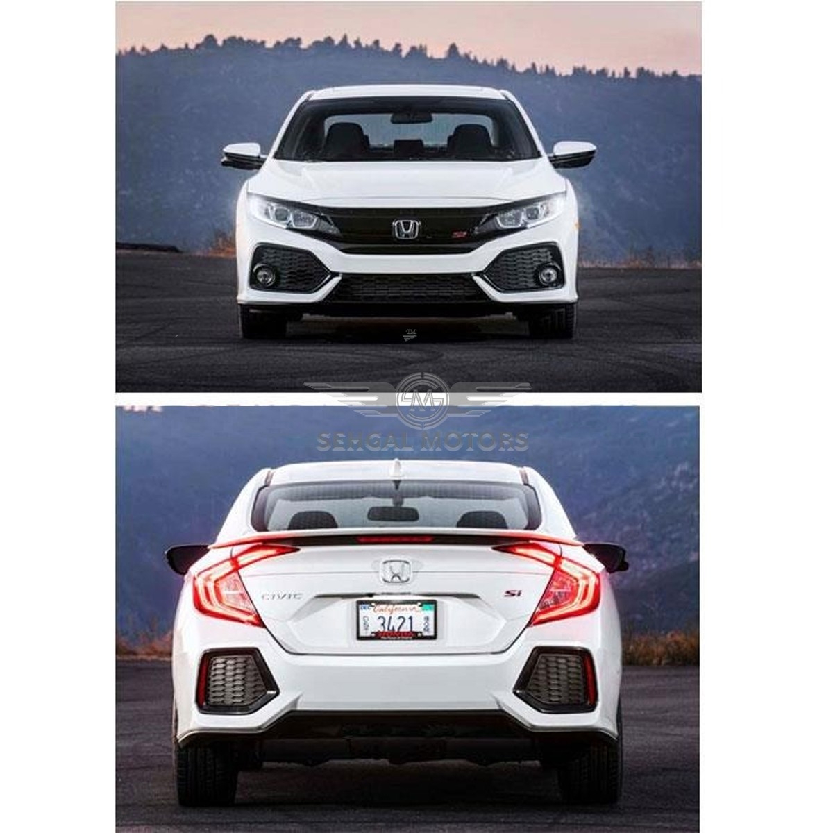Honda Civic SI Body Kit 2 PCS - Model 2016-2021