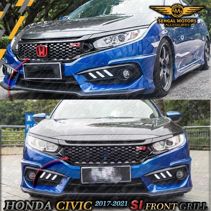 Honda Civic SI Front Grill With Logo 2017-2021