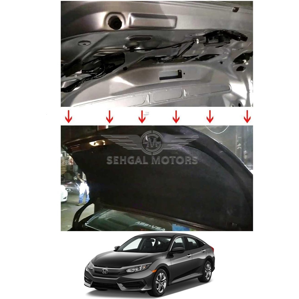 Honda Civic Trunk / Diggi Namda - Model 2016-2021