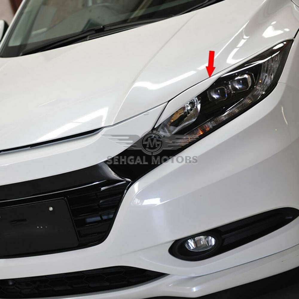 Honda Vezel head Light EyeBrow Chrome Model 2013-2018