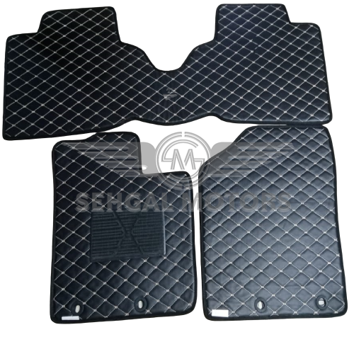 Honda Civic 7D Eco Floor Mat Black With Red Stitch Model 2018-21