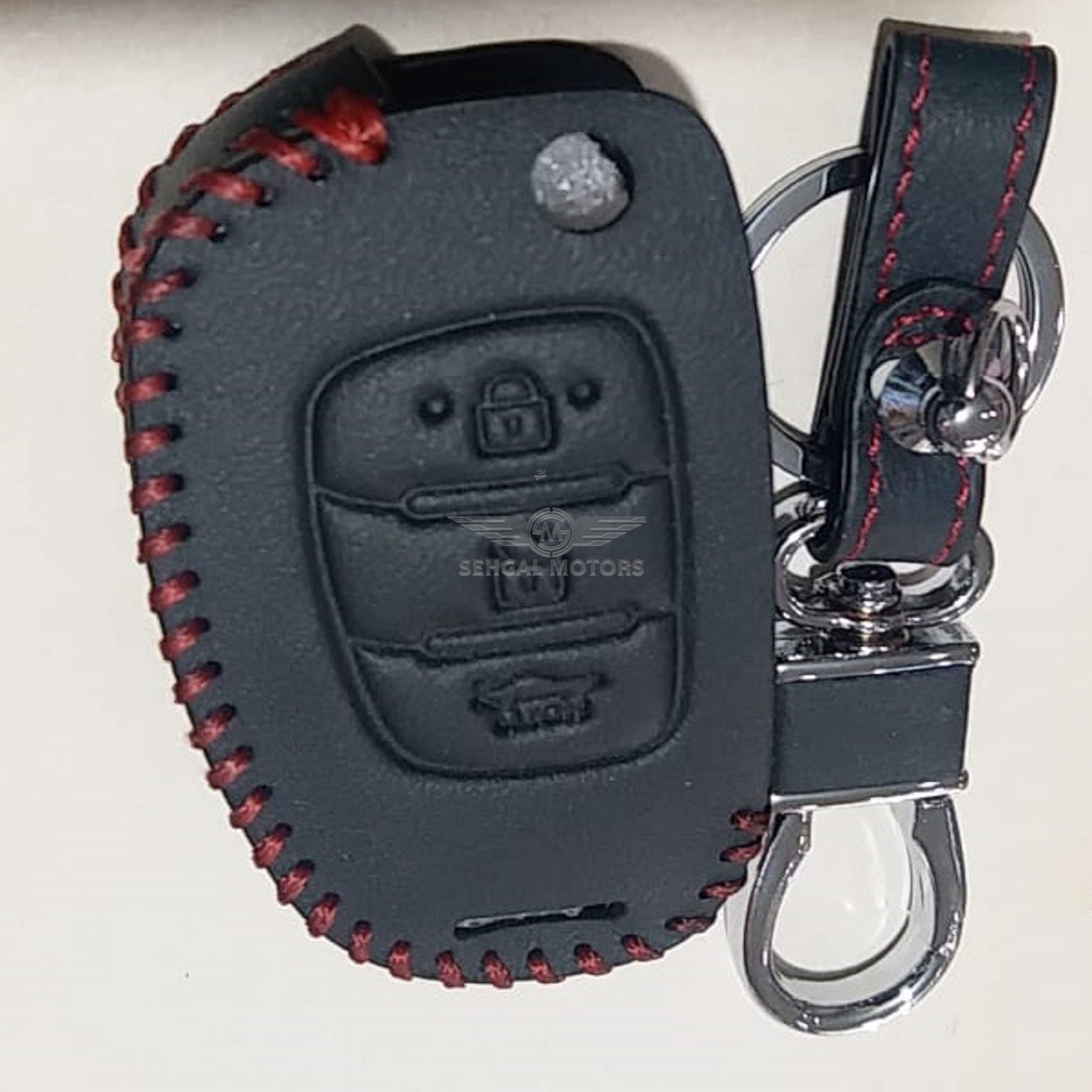 Hyundai Tuscon Leather Key Cover Model 2020-2021