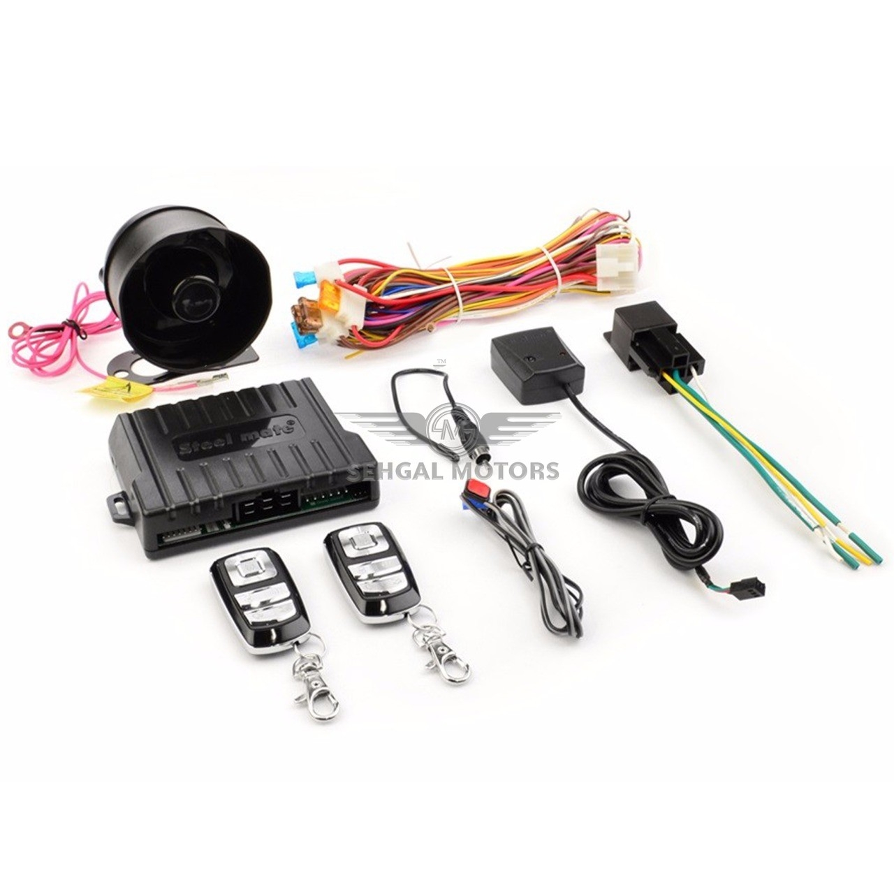 SteelMate Car Alarm System 5 Button Model838G