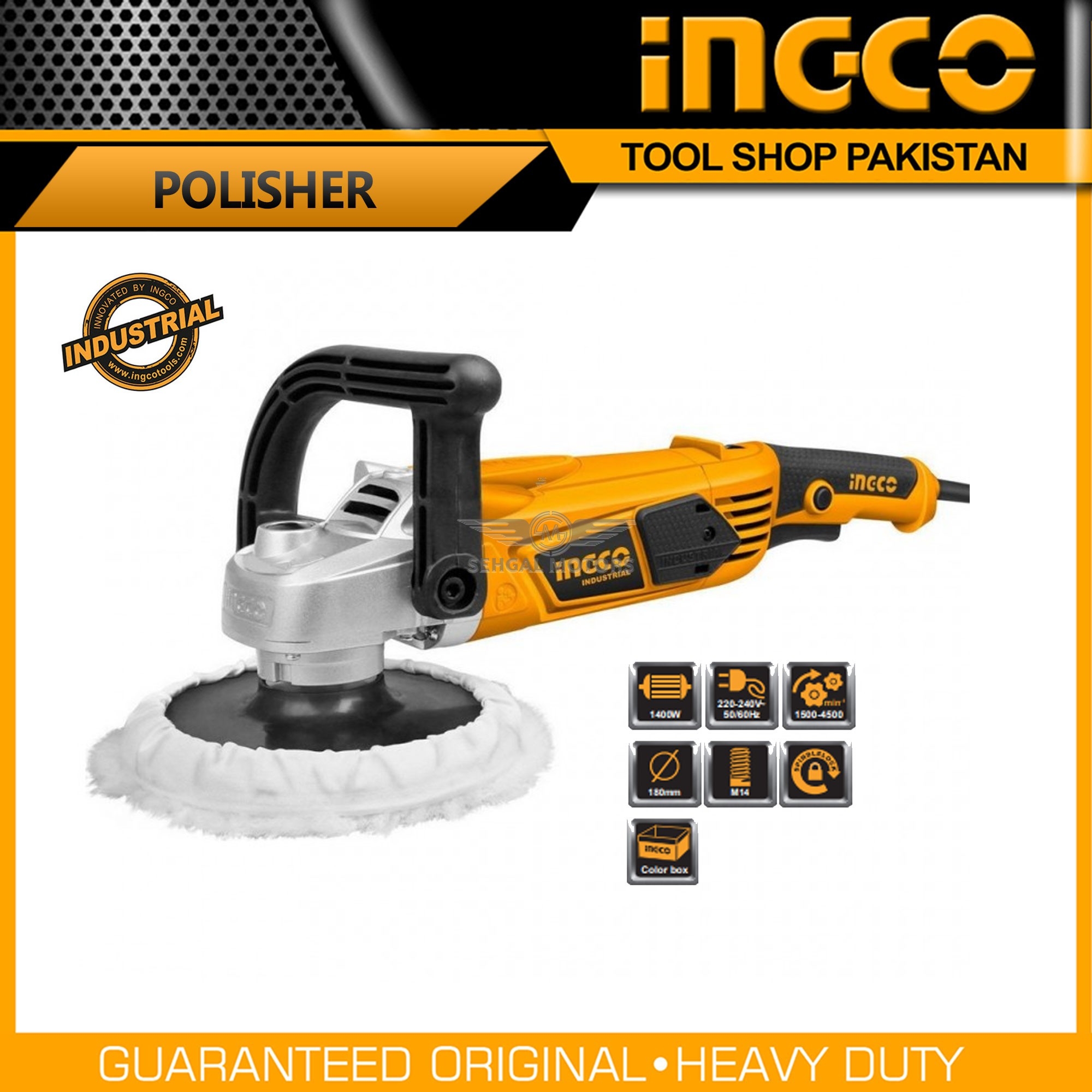 Ingco Angle Polisher 1400w