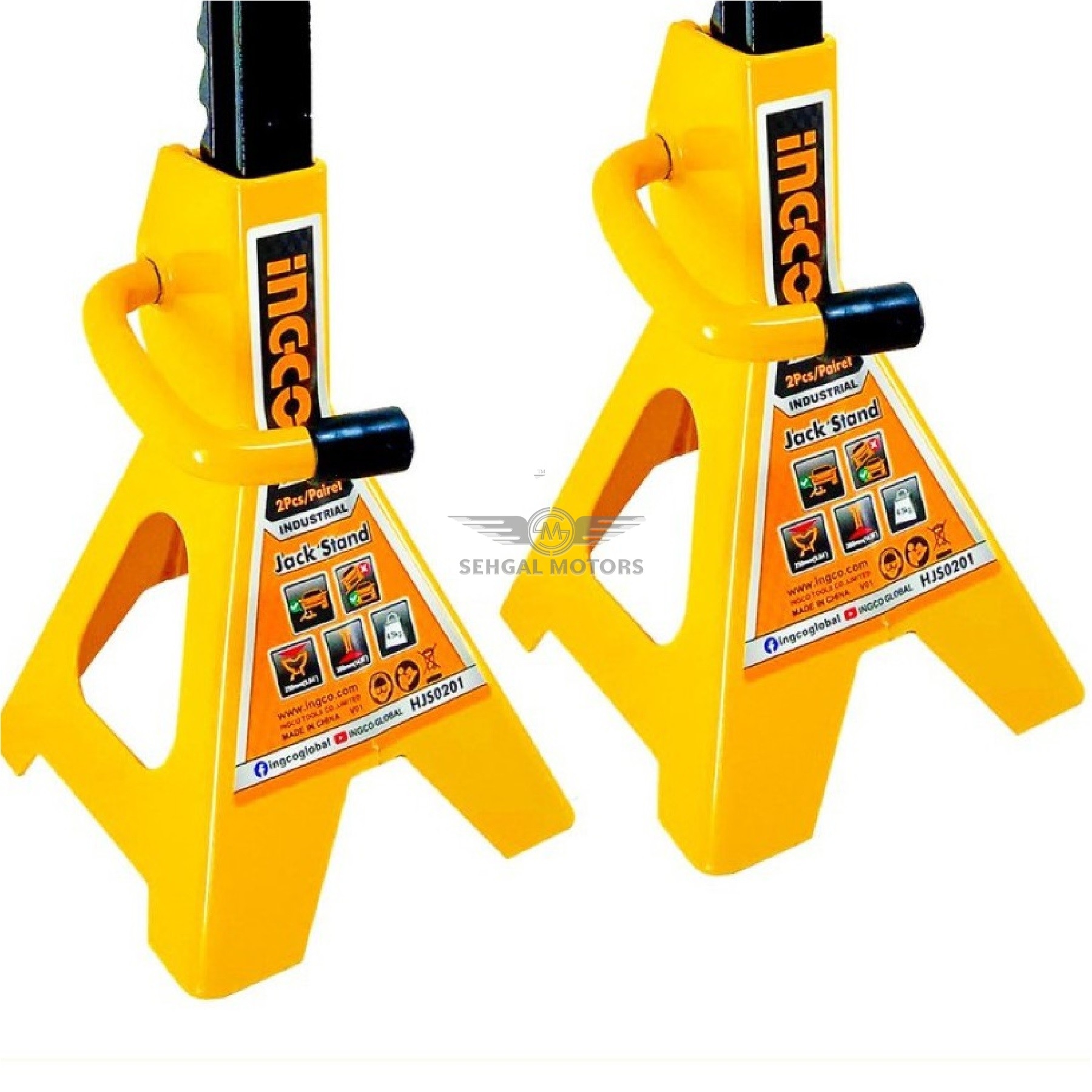 Ingco Jack Stand 2 ton Manual