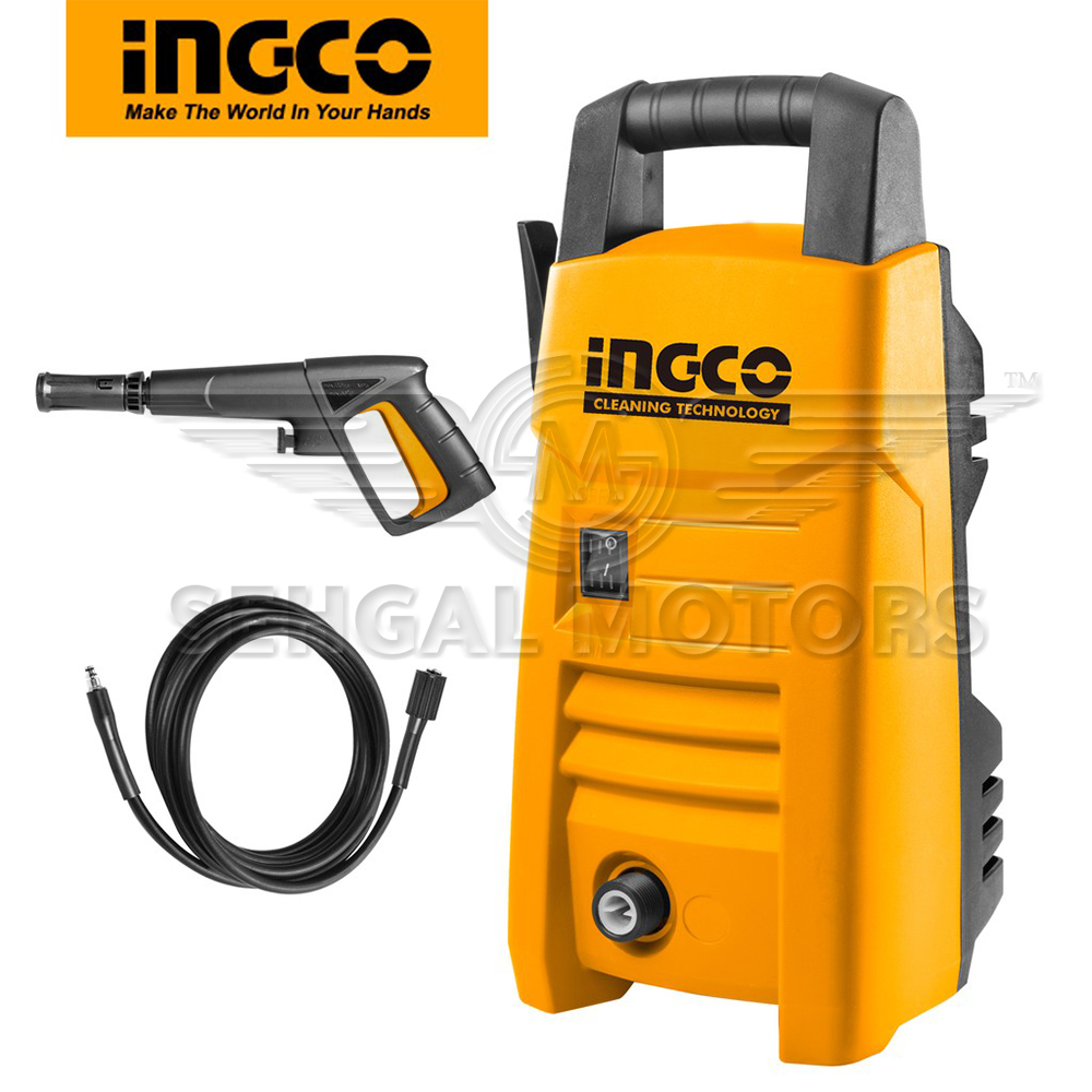 Ingco Pressure Washer 1200W 70-90Bar  HPWR12008