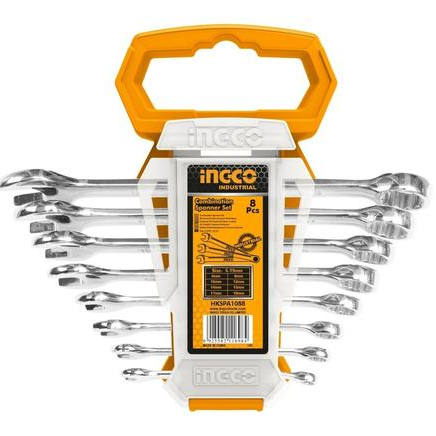 INGCO Combination  Spanner Set 8 Pcs HKSPA1088
