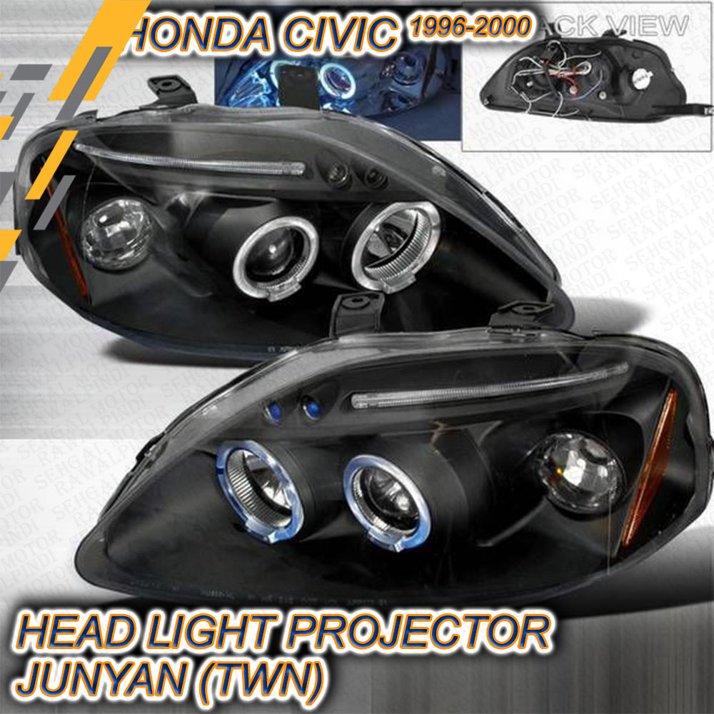 Honda Civic Projector Head Light (Taiwan) Model 1996-2000 Junyan Style