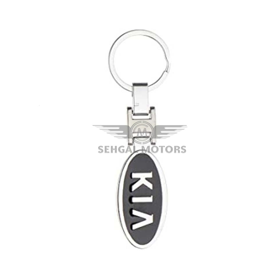 KIA Metal Key Chain - Black