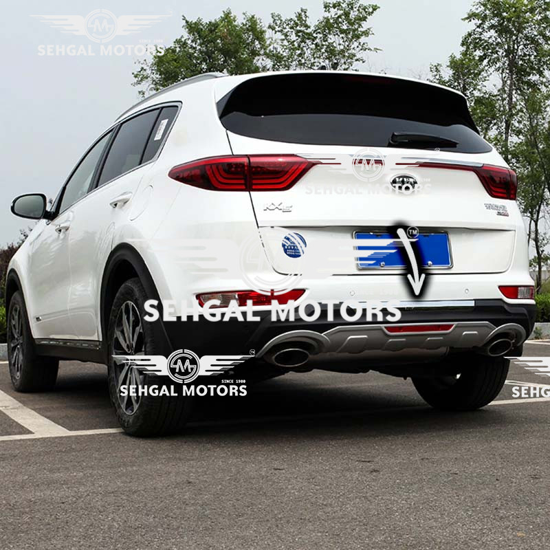 Kia Sportage Diffuser Black / Silver - Model 2019-2021
