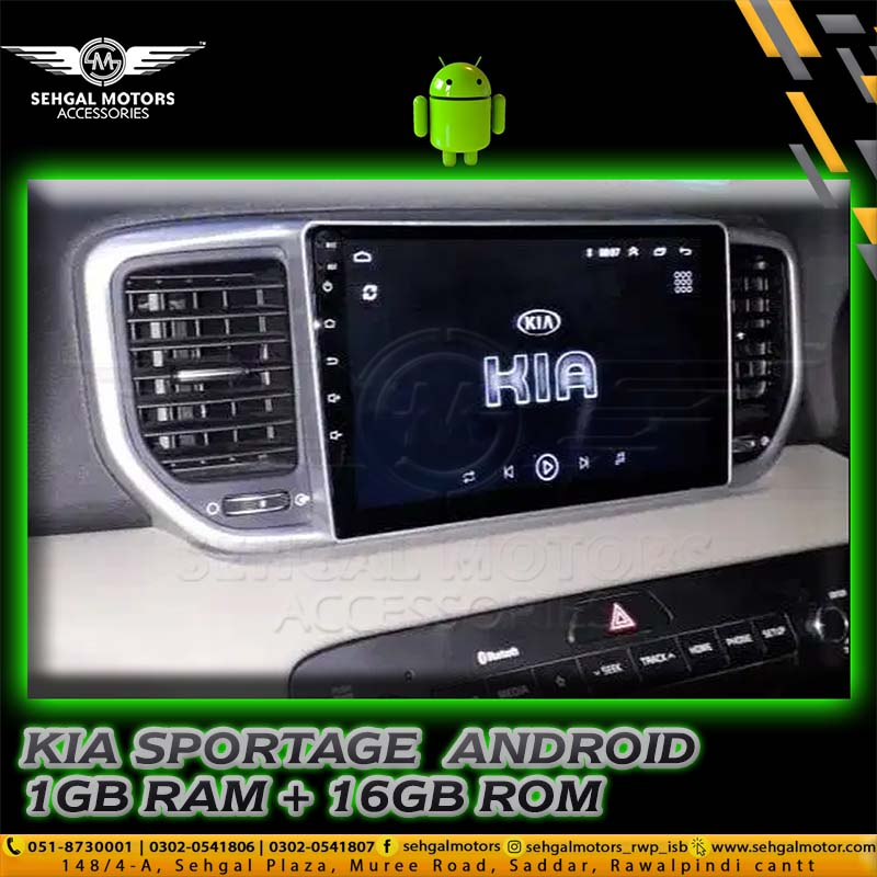 Kia Sportage Android LCD Panel O.Tech 1+16 Model 2020-2021