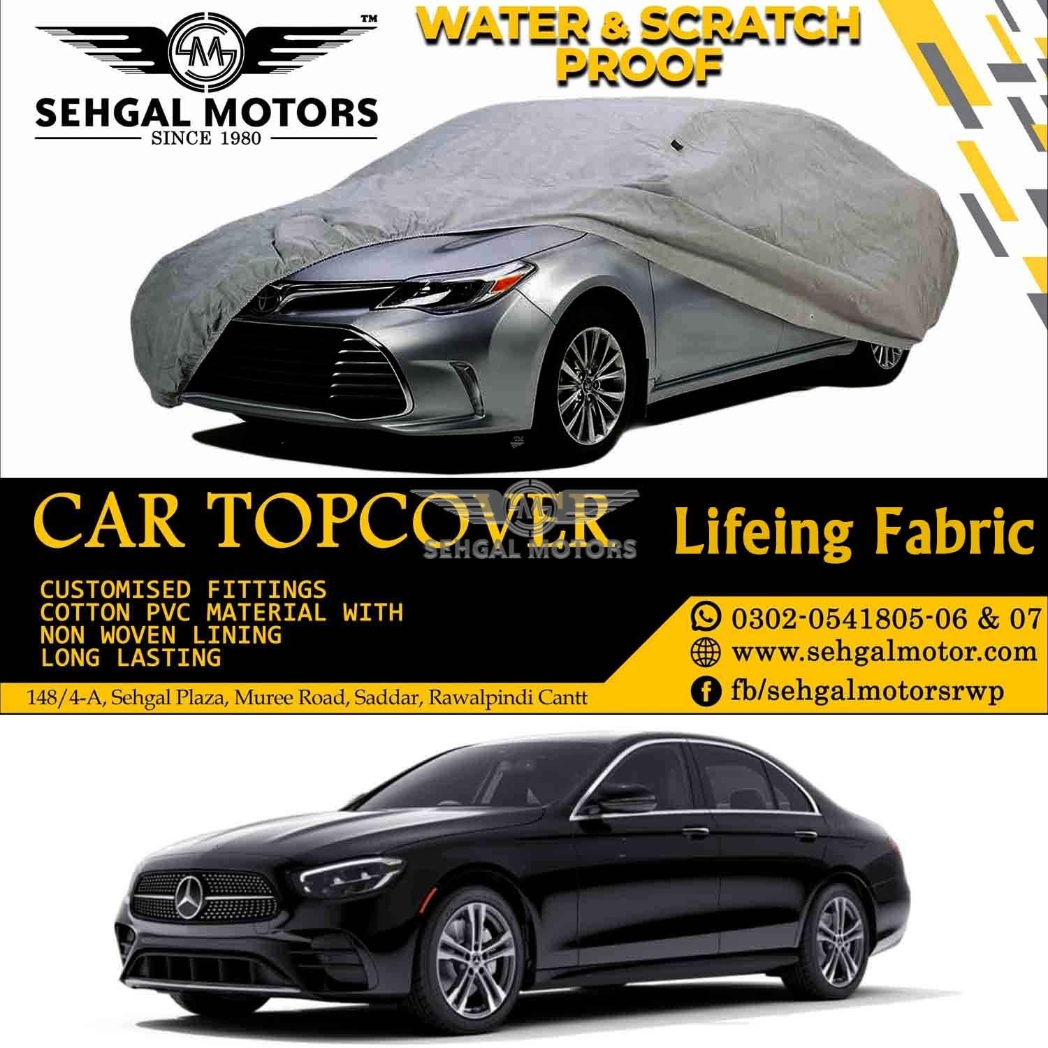 MERCEDES E-200 Top Cover Lifeing Fabric Model 2021