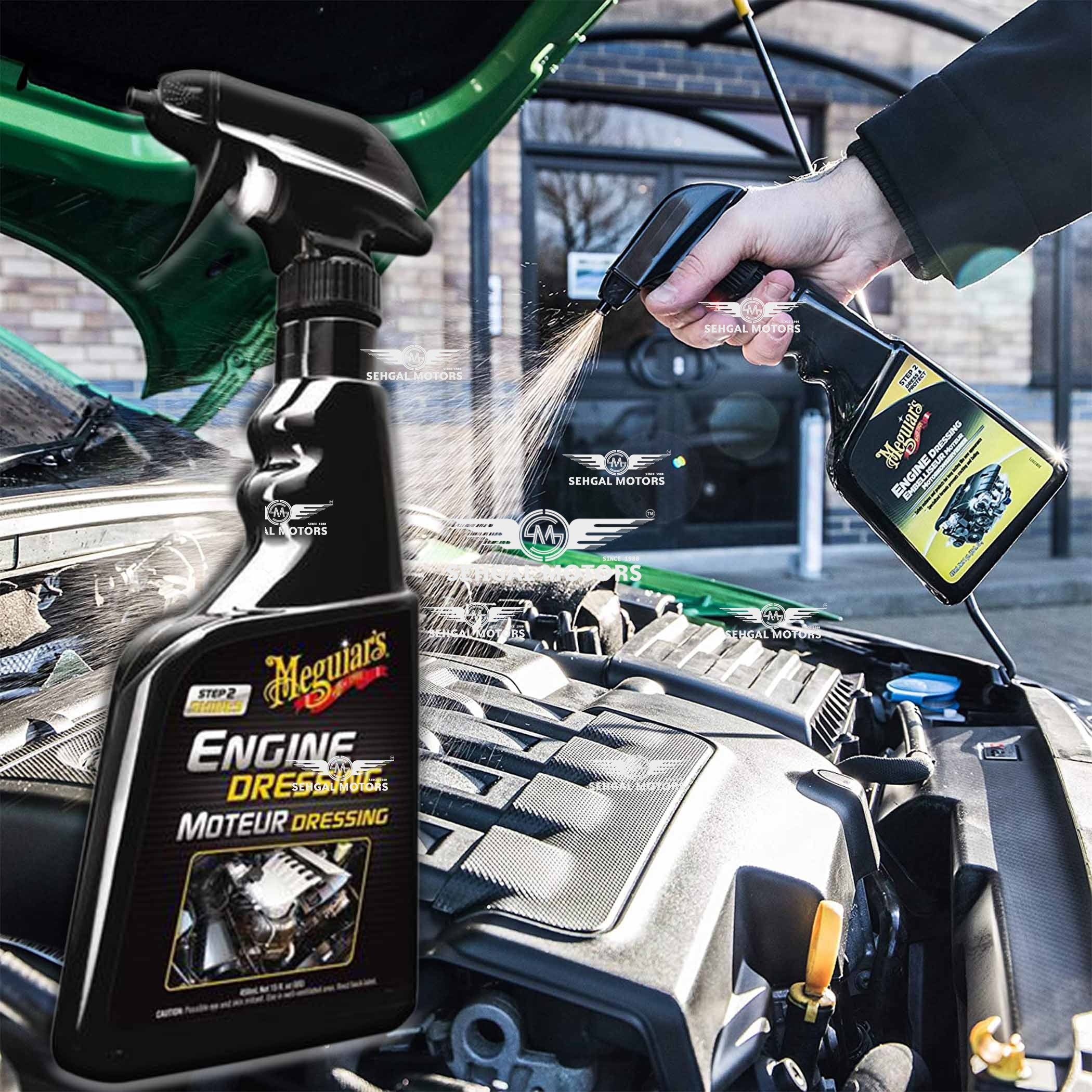 MEGUIAR'S ENGINE DRESSING (SPRAY) 450ML