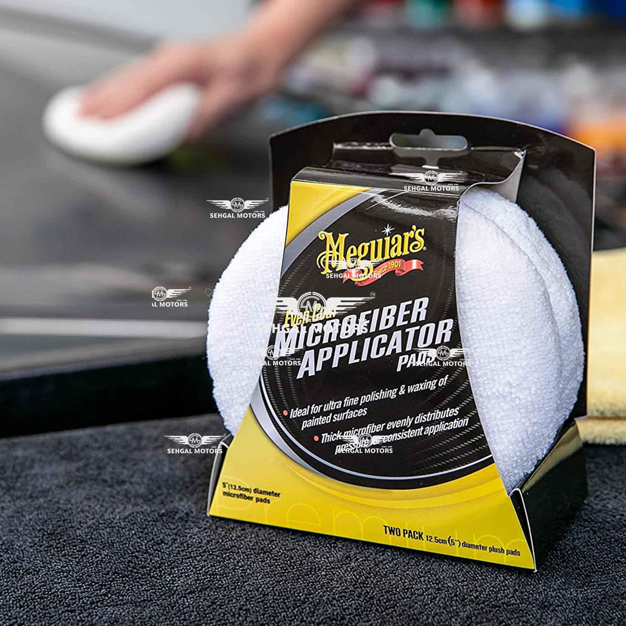 Meguiars Microfiber Applicator Pads Two Pack