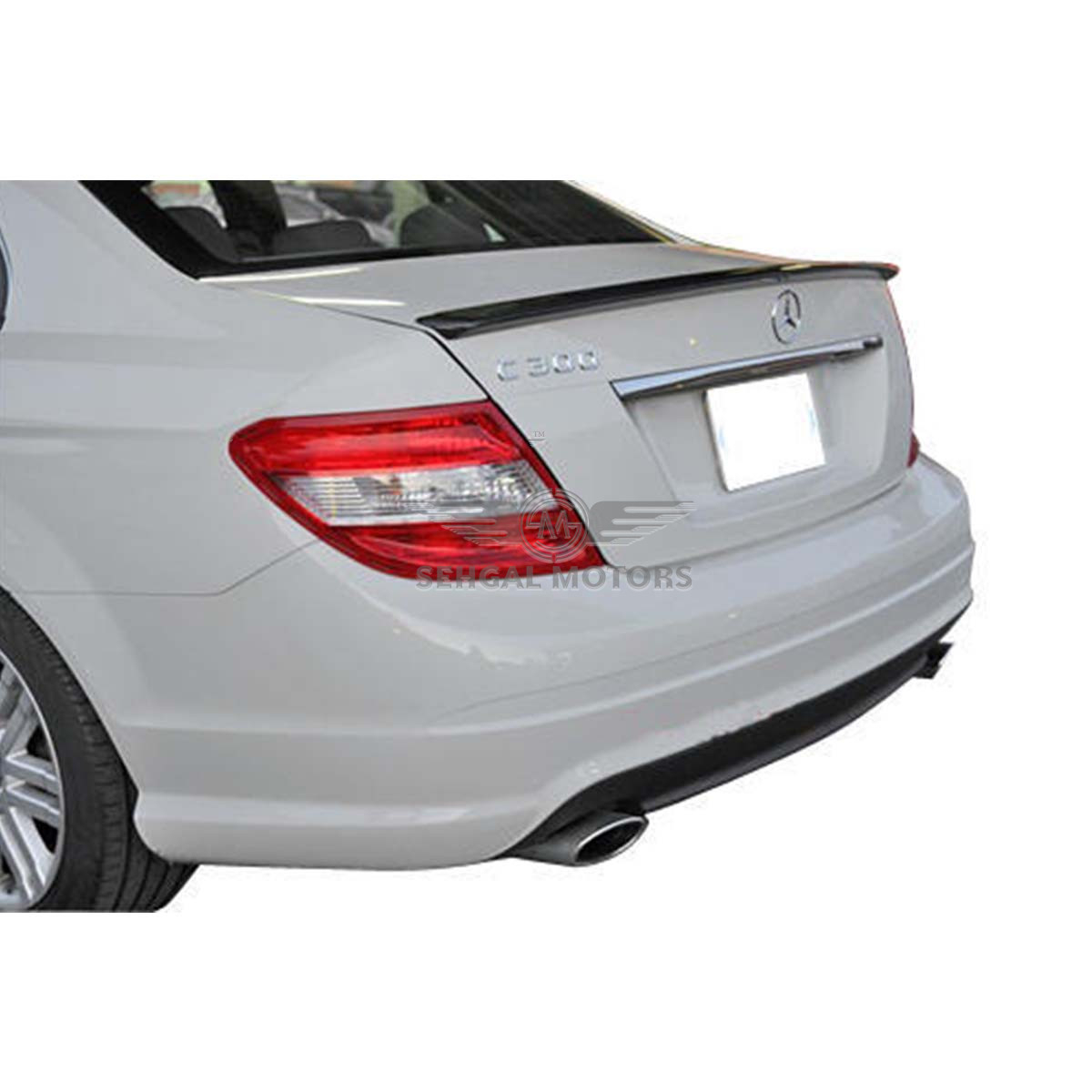 Mercedes-Benz C-Class Trunk Spoiler Unpainted (533-W204-12 Taiwan) Model 2008-2014
