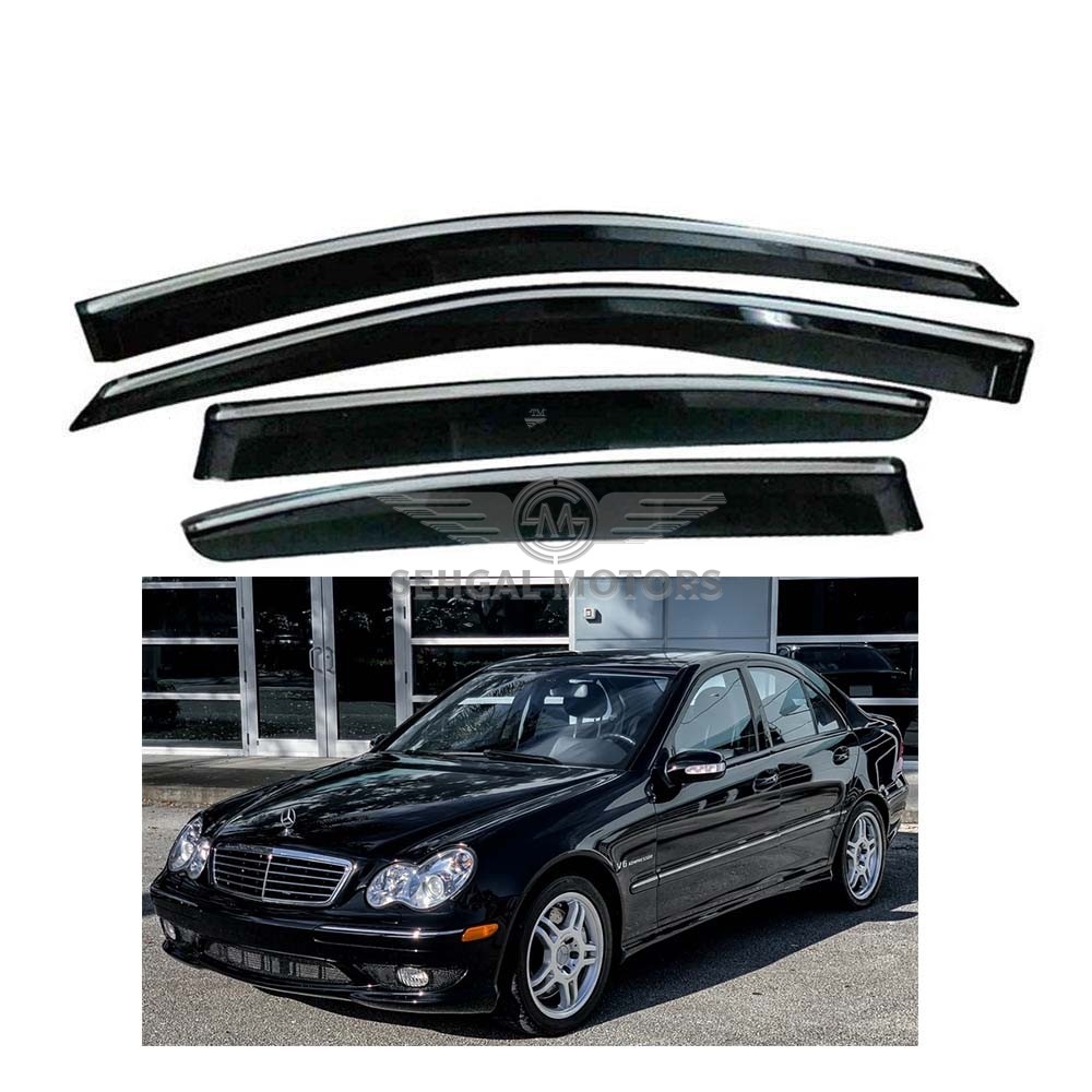 Mercedes C-Class W203 Air Press/ Sunvisor With Chrome Model 2001 - 2007