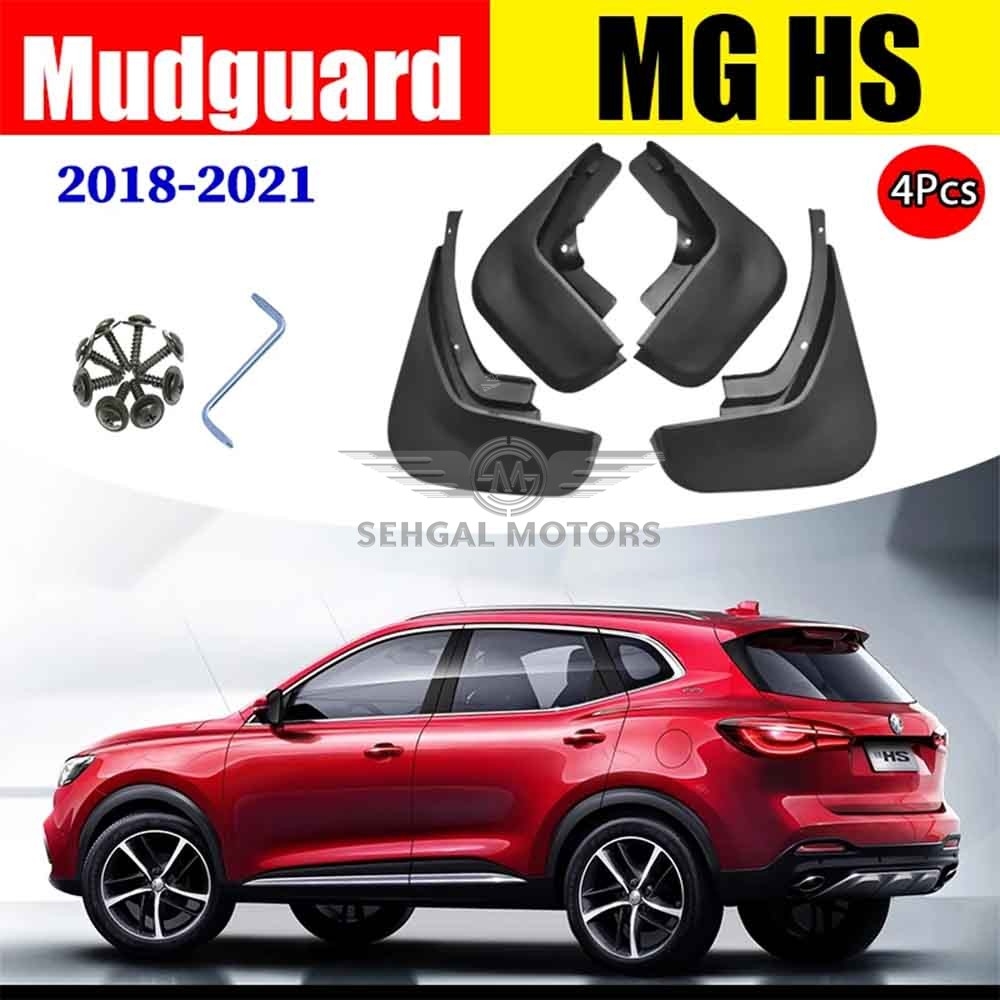 MG HS Mud Flap Black Model 2021-2022