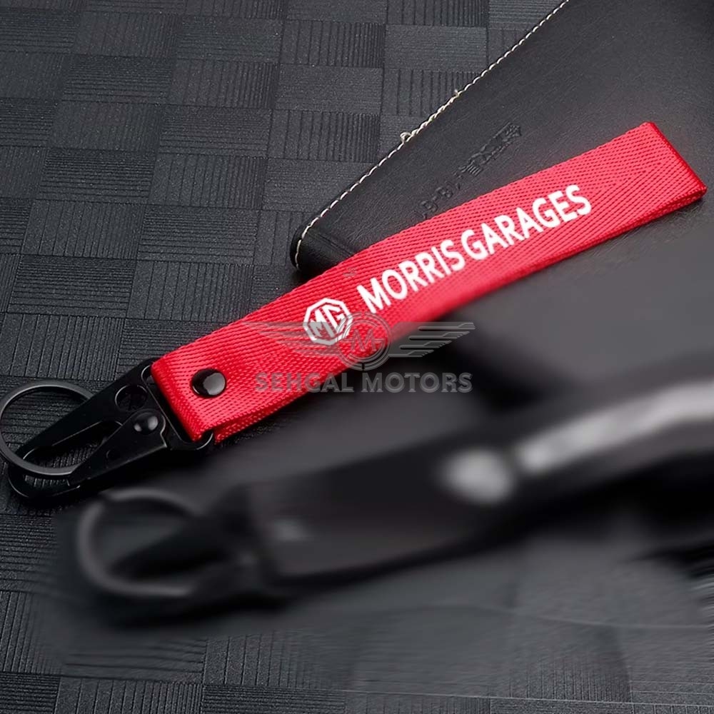 MG Ribbon Key Chain - Red