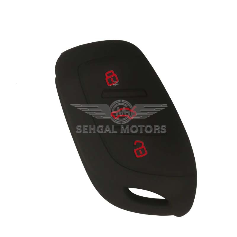 MG Silicone Protection Key Cover Black with Red Buttons Model 2020-2021