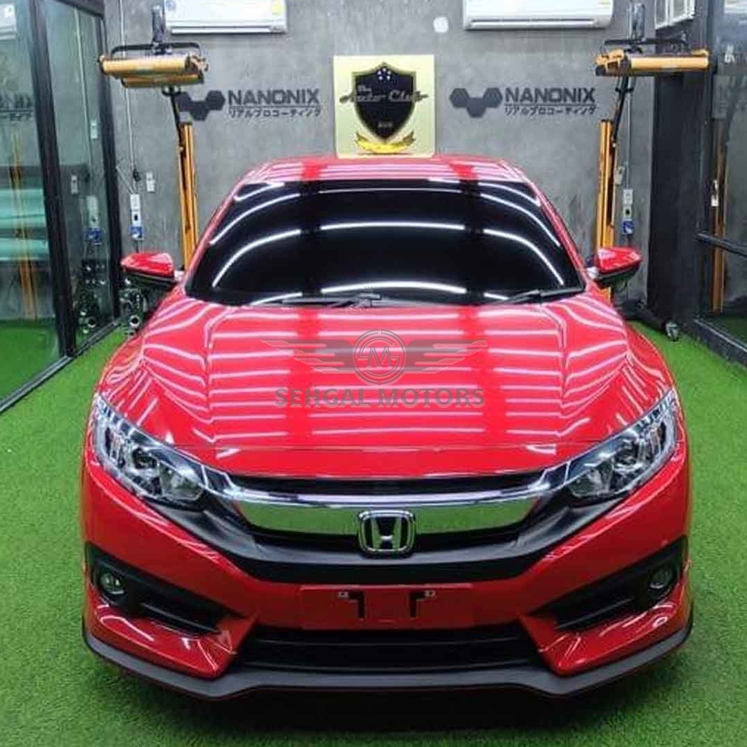 Honda Civic Body Kit Mugen With 3rd Break Light (Un-Painted) Model 2017-2021