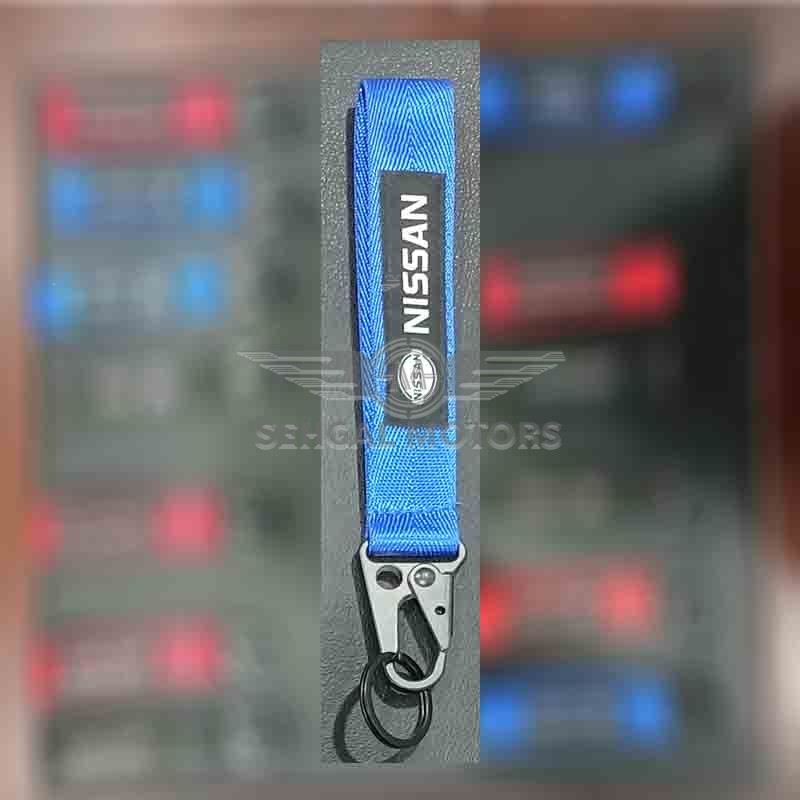 Nissan Ribbon Key Chain - Blue