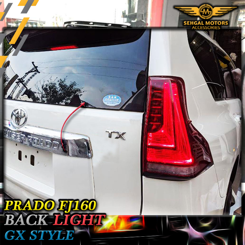 Toyota Prado Fj150 Back Light GX Style Full Smoke China 2015-2019