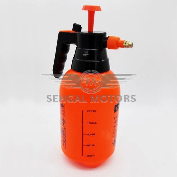 Pressure Spray Bottle 2 Liter Orange