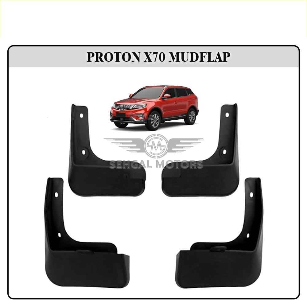 Proton X70 Mud Flap Black Model 2021
