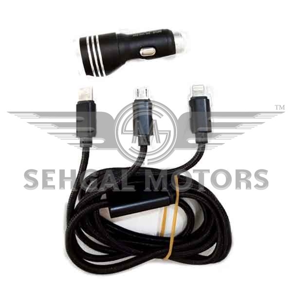Smart Car Charger 3in1 WKN-604 38w