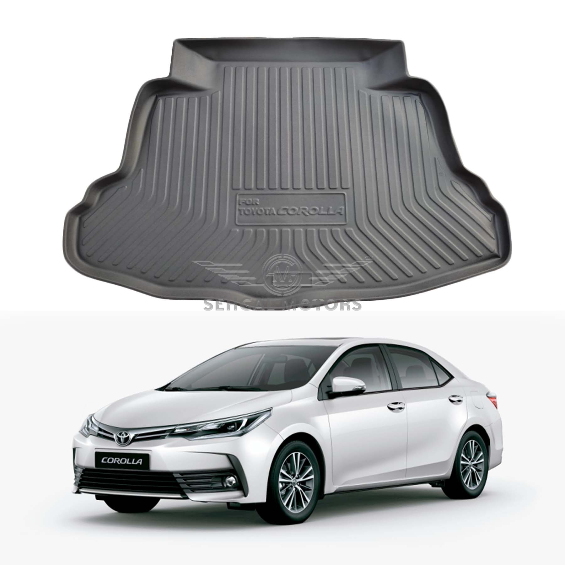 Toyota Corolla 3D Trunk Mat 2015-2019