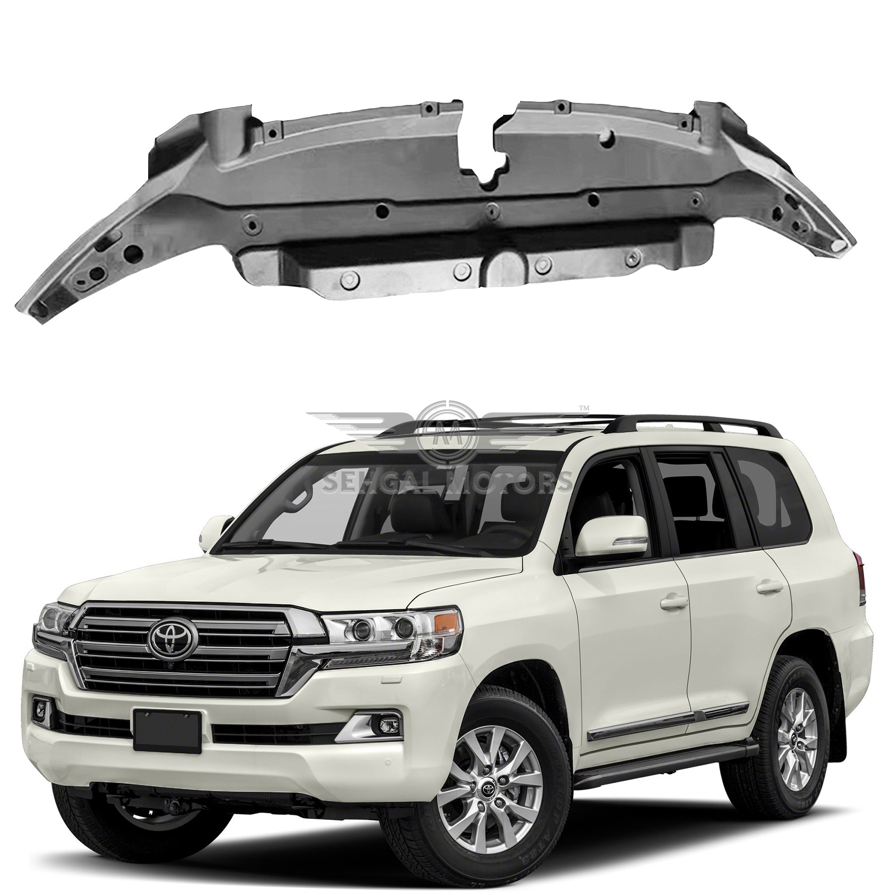 Radiator Plastic Sheet Landcruiser FJ200