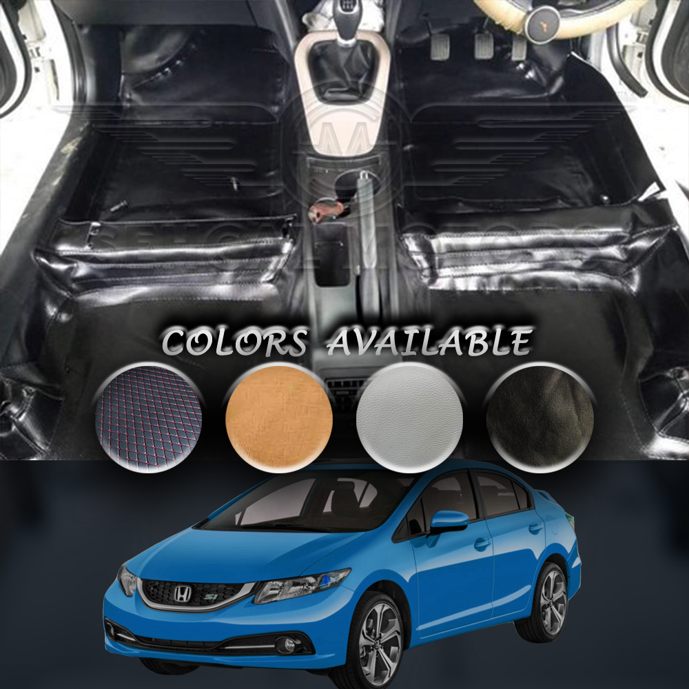 Honda Civic Floor Matting Nilux Black Model 2007-2011