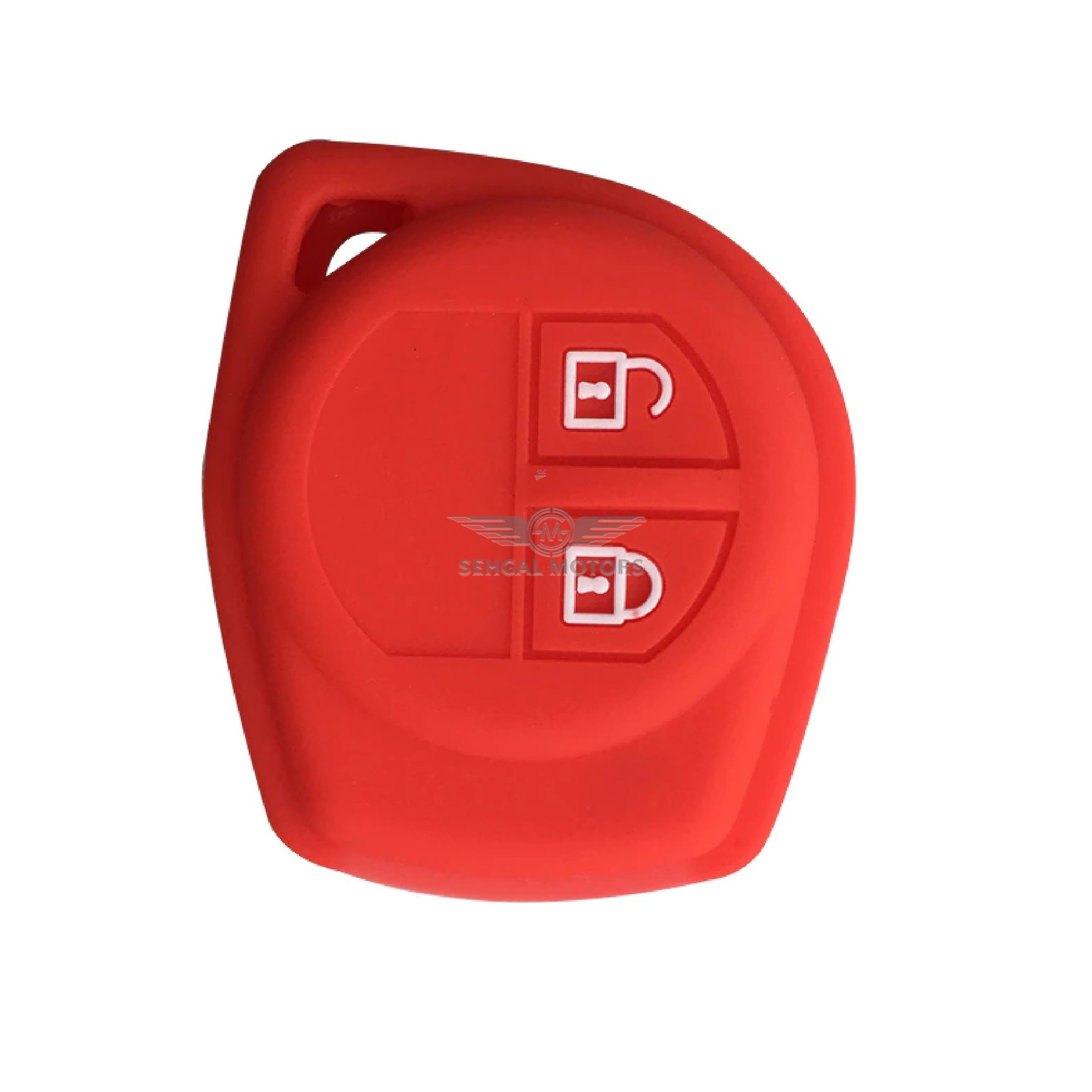 Suzuki PVC Silicone Protection Key Cover | Swift Ciaz Wagon R Alto Cultus (RED)