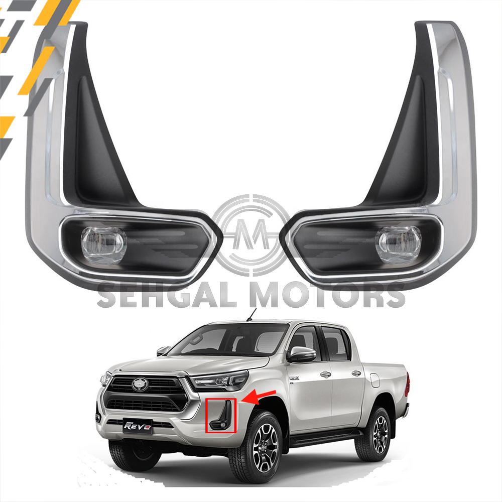 Toyota Hilux Revo Fog Light Cover Model 2020-2022