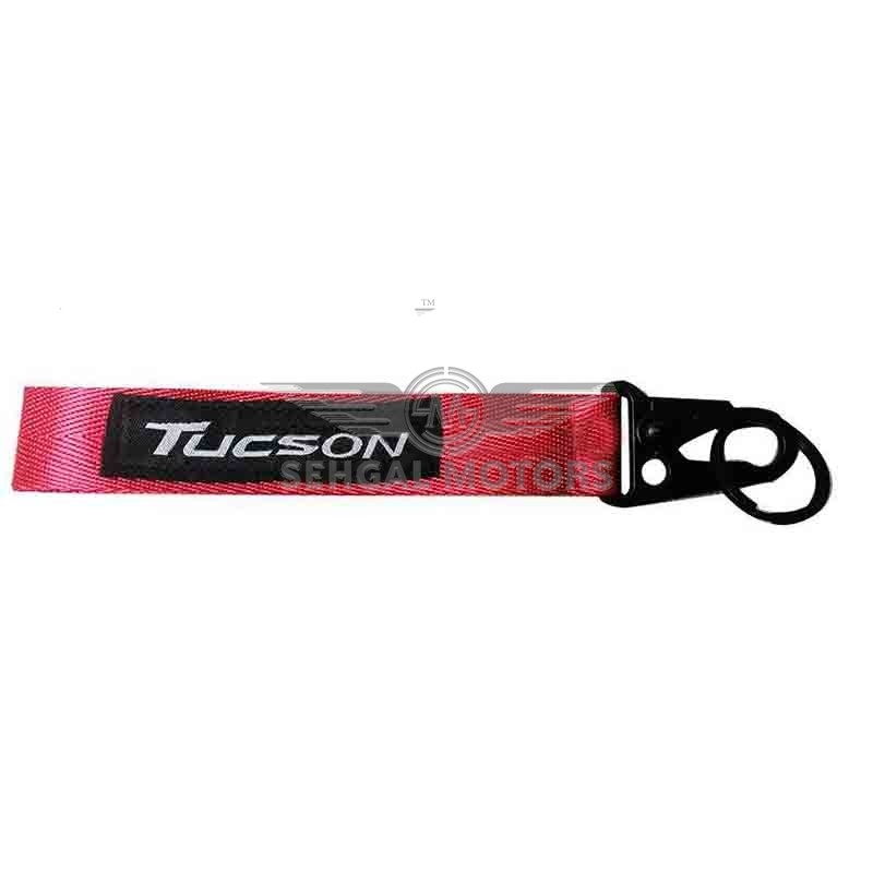 Tucson Ribbon Key Chain - Red