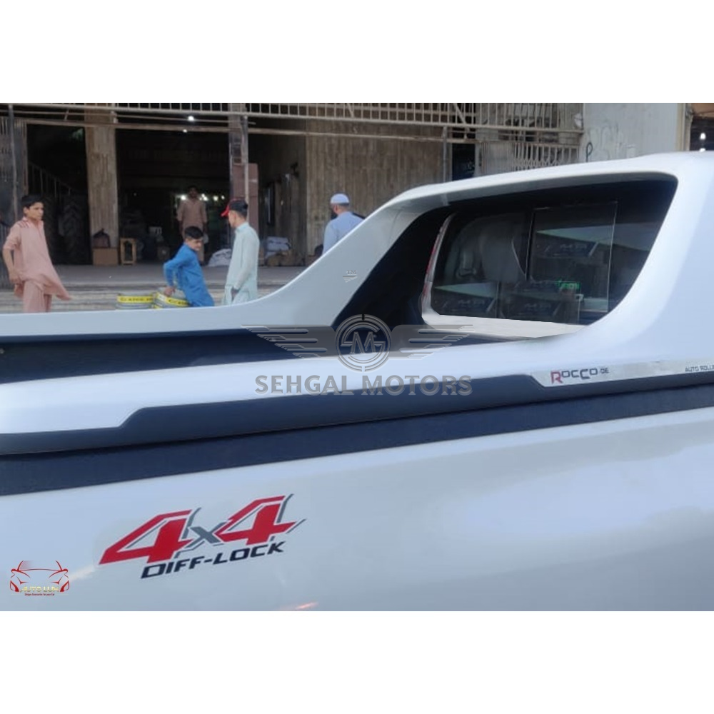 Toyota Hilux Revo Roll Bar Silver (Auto Stark) Model 2017-2020