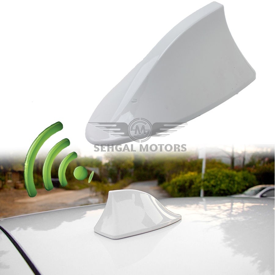 Shark Antenna White Box