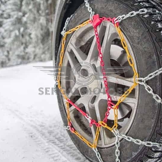 Snow Chain Emergency Anti Skid Tyre Chain 12 Inch (Extra Smal)