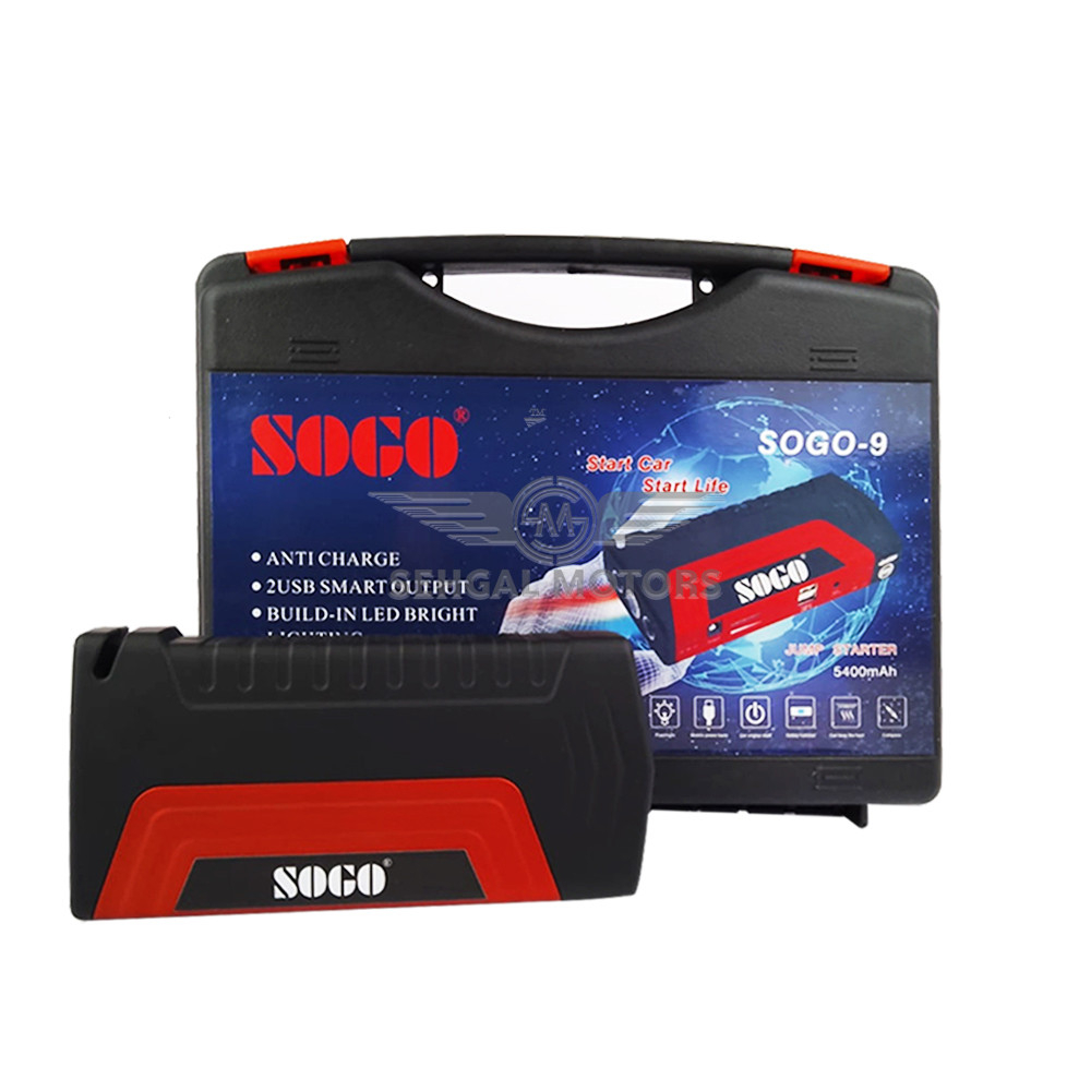 Multifunctional Car Battery Jump Starter Sogo 5400mAh