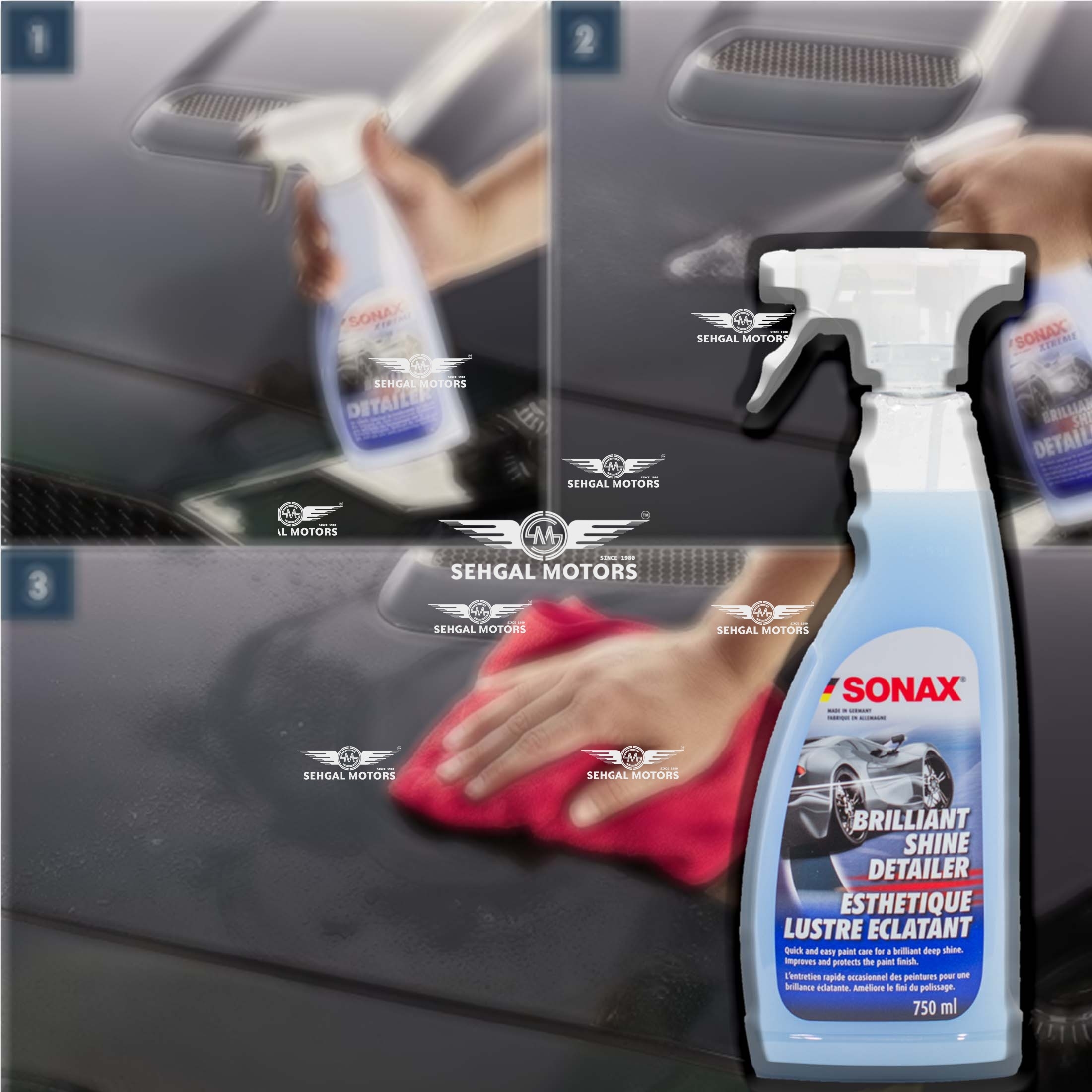 Sonax Brilliant Shine DeBacker 750ML