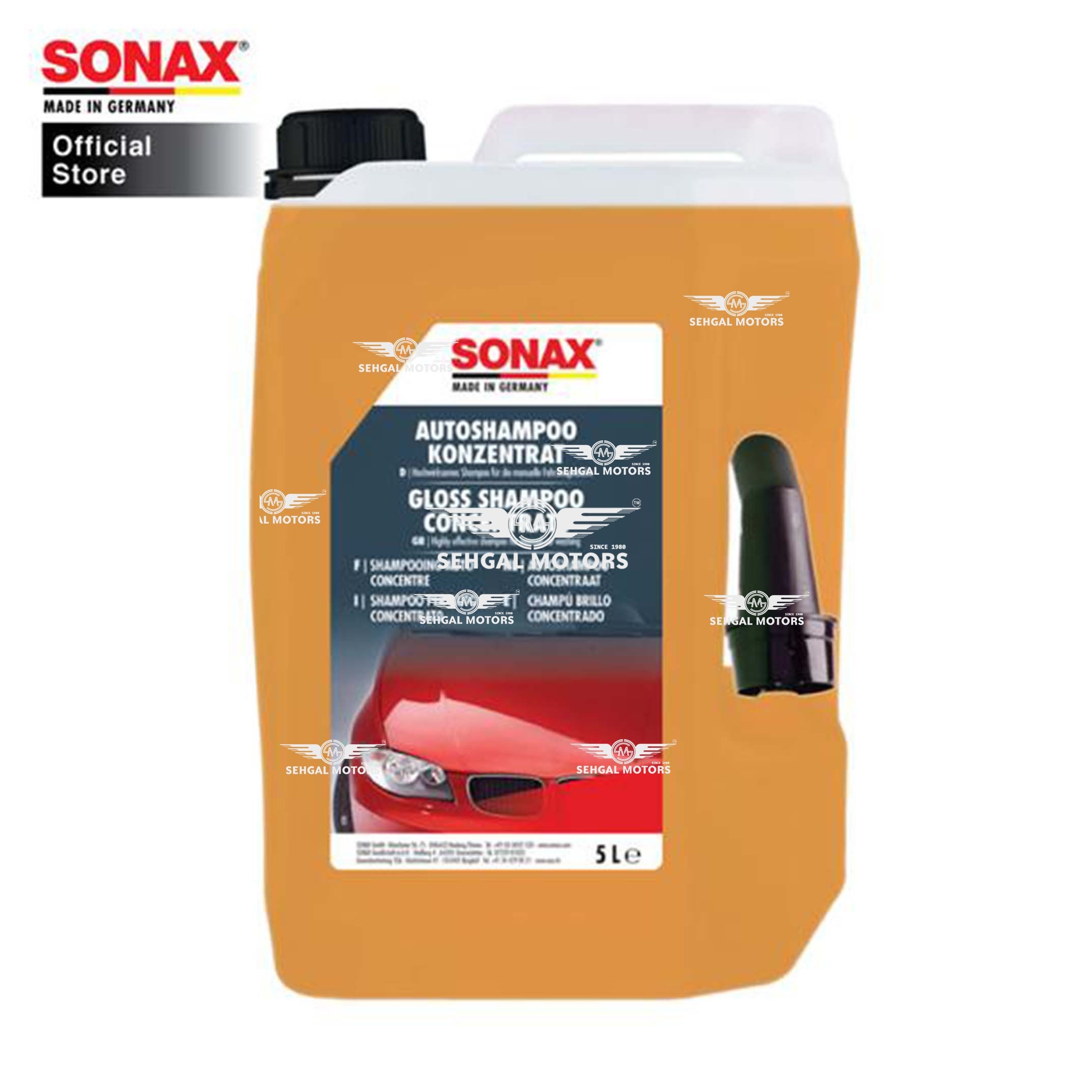 Sonax Gloss Shampoo Concentrate 5L